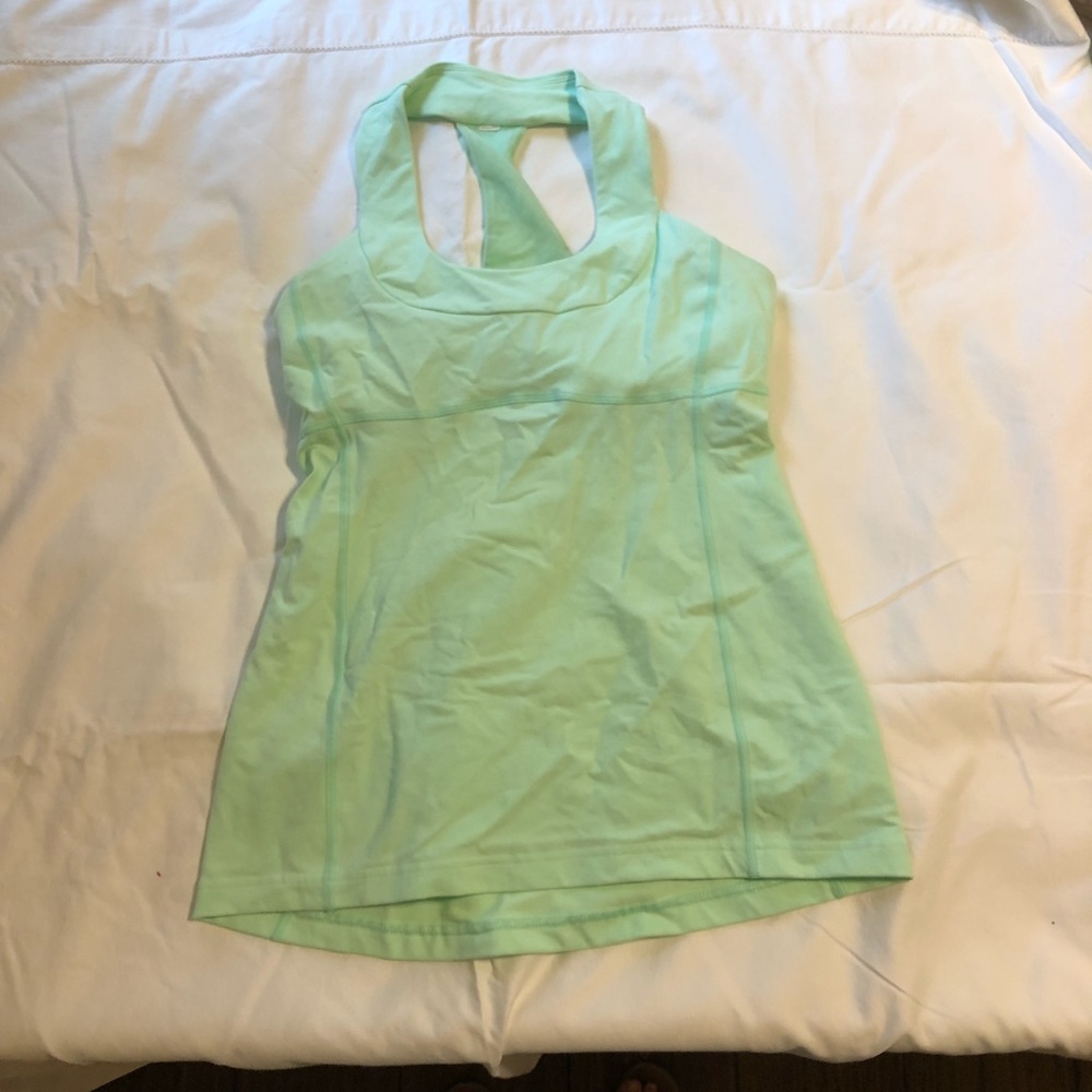 Lululemon tank top.